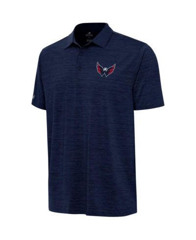 Мужская рубашка-поло Antigua Washington Capitals Layout, Heather Navy