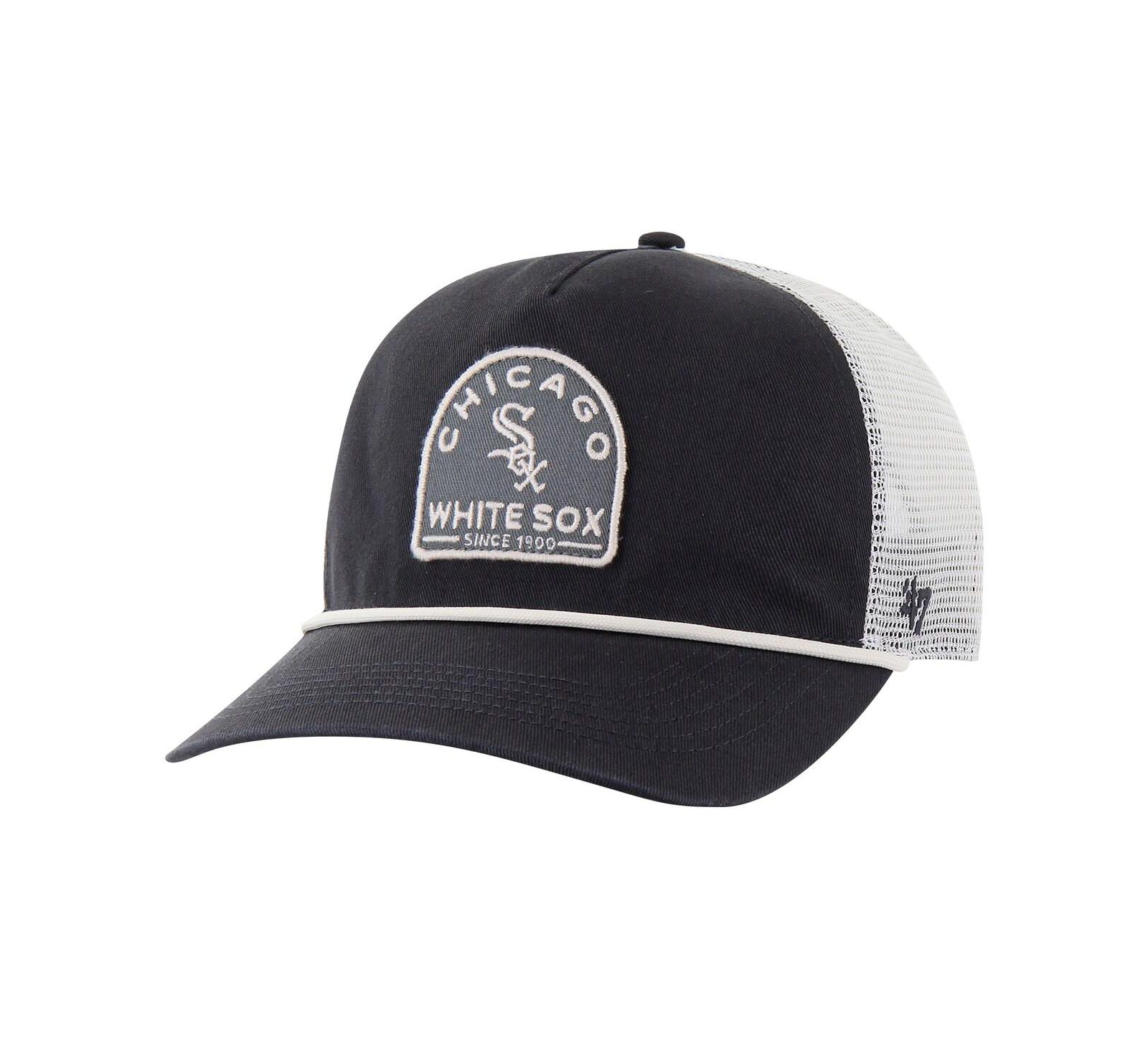 '47 Brand Men's Charcoal Chicago White Sox Cypress Trucker Hitch Adjustable Hat