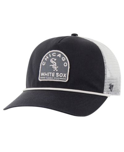 Мужская кепка '47 Brand Charcoal Chicago White Sox Cypress Trucker Hitch Adjustable Hat