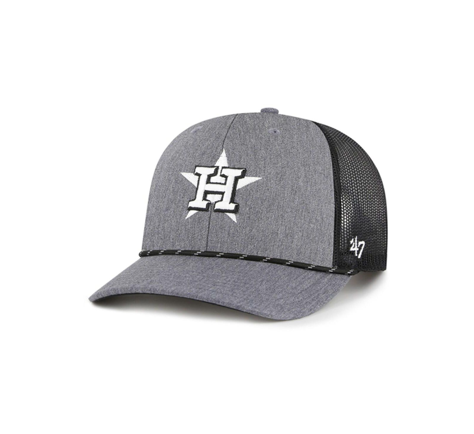 '47 Brand Мужская кепка тракер Houston Astros Carbon Rope Charcoal
