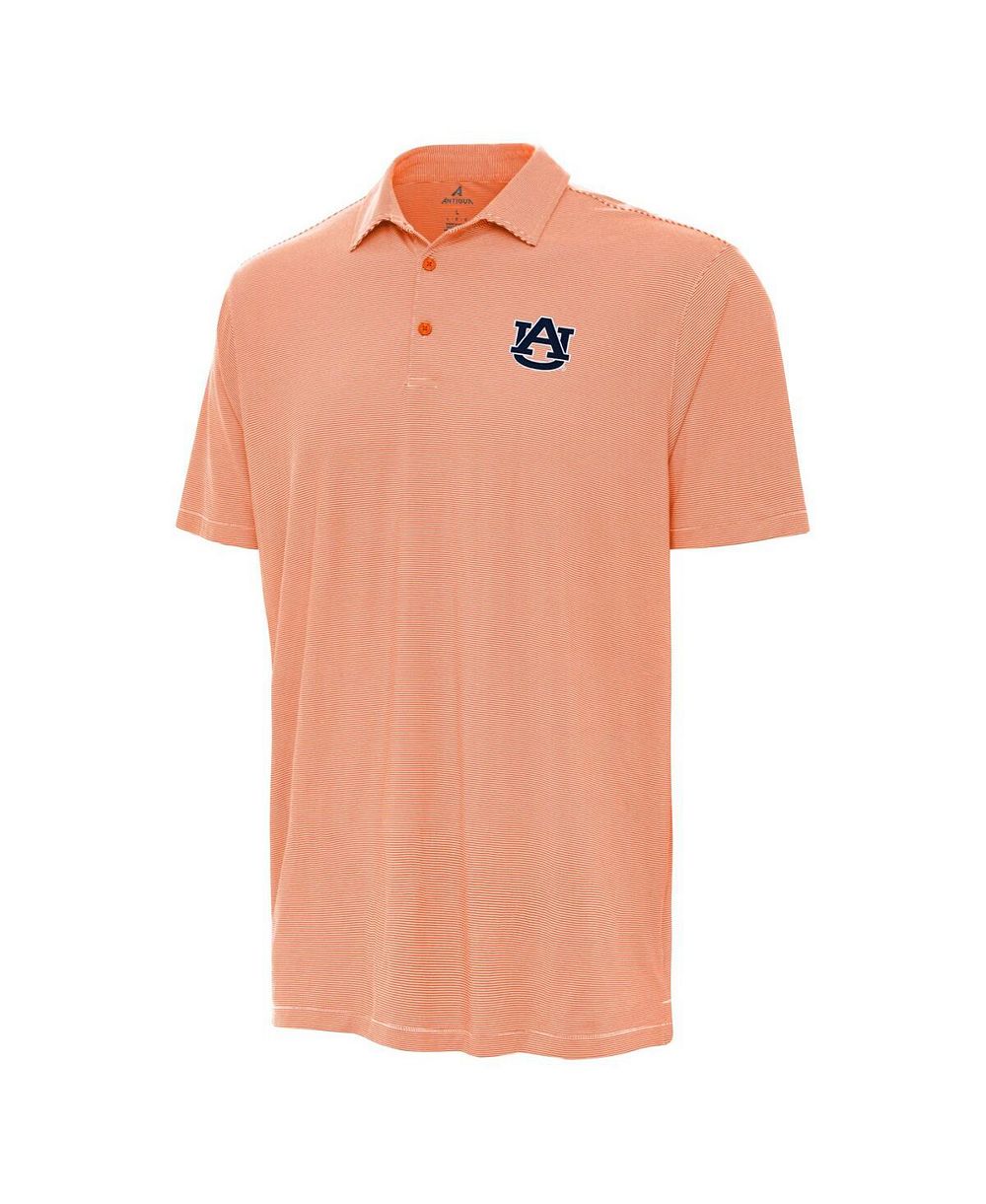 Мужская рубашка Antigua Orange Auburn Tigers Twine Polo Shirt