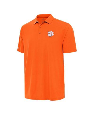Antigua Мужская рубашка-поло Clemson Tigers Era, оранжевая