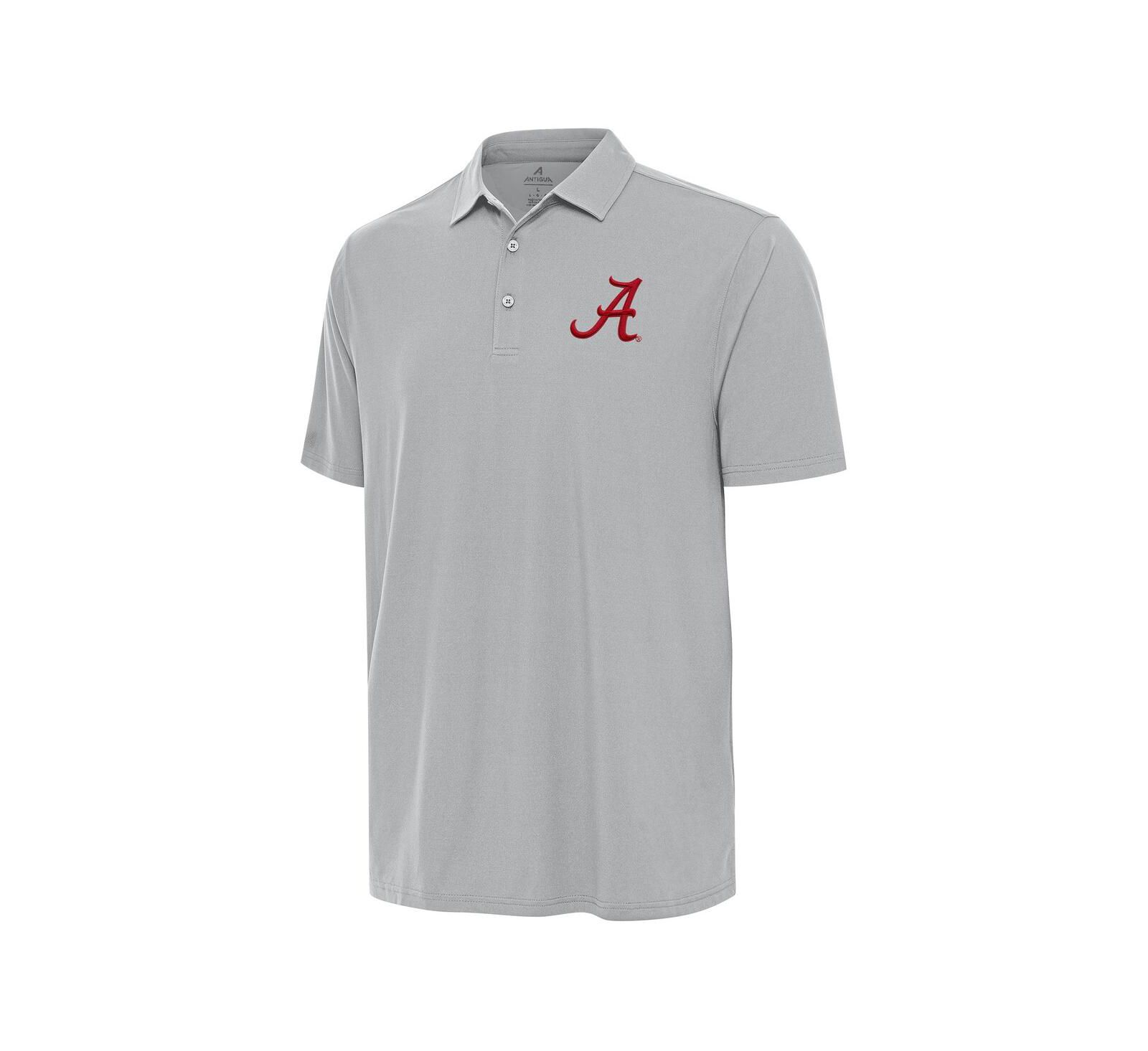 Мужская рубашка-поло Antigua Alabama Crimson Tide, серая