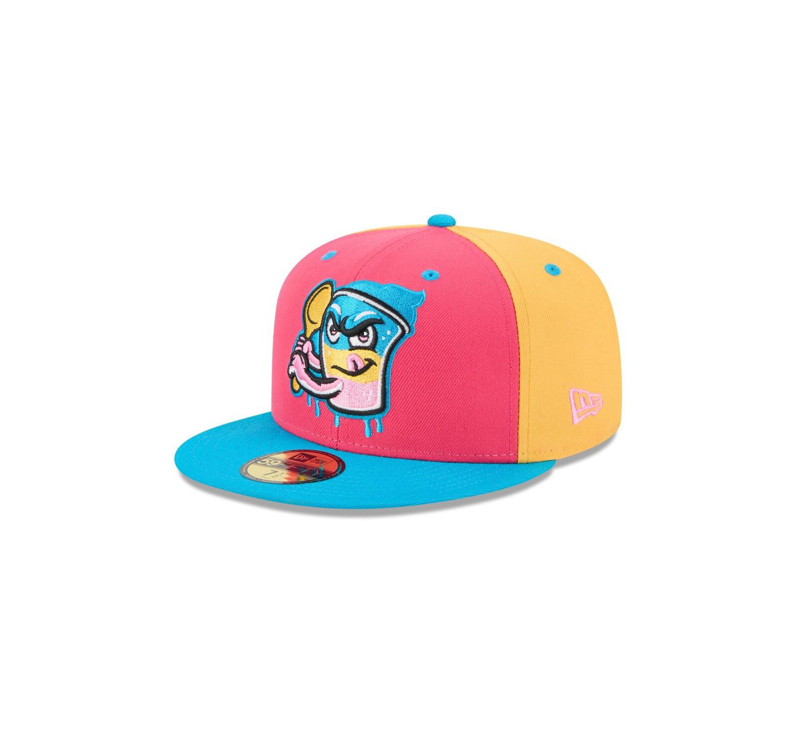 Мужская бейсболка New Era Jacksonville Jumbo Shrimp 59FIFTY