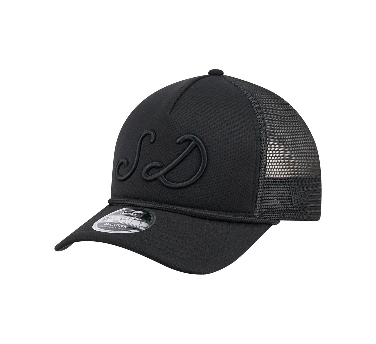 New Era Мужская кепка 9FORTY A-Frame M-Crown San Diego Padres City Initial Black