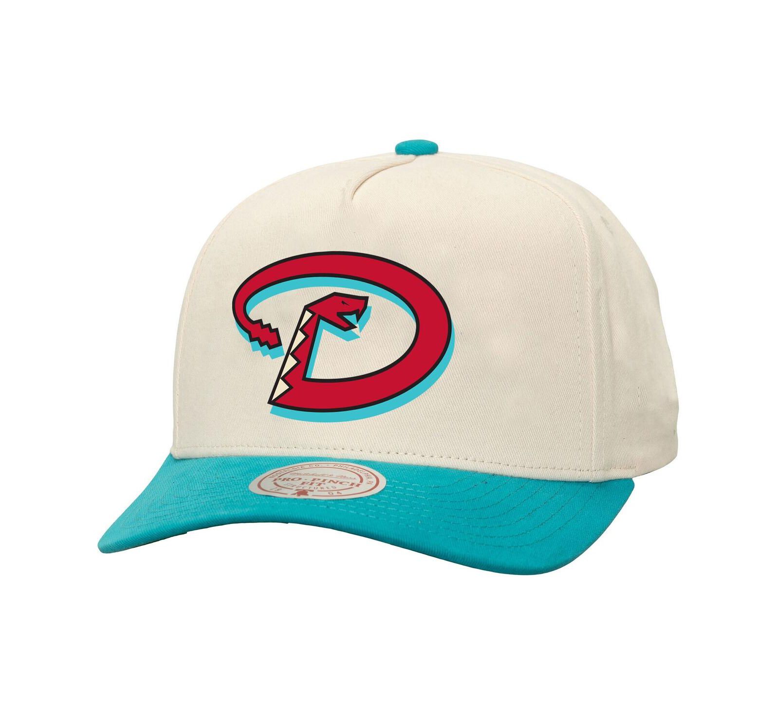 Mitchell & Ness Men's and Women's Cream Arizona Diamondbacks Basic Pro Adjustable Hat