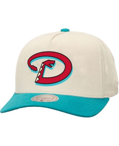 Mitchell & Ness Мужская и женская кепка Arizona Diamondbacks Basic Pro регулируемая, кремовая