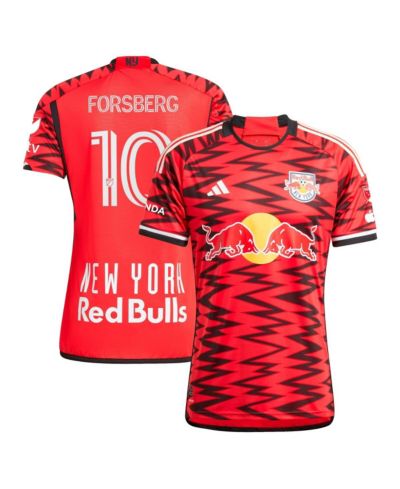 Adidas Men's Emil Forsberg Red New York Red Bulls 2024 Legacy Authentic Player Jersey