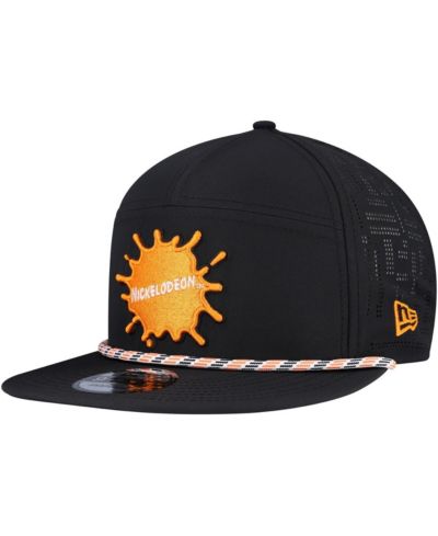 Мужская кепка New Era Nickelodeon Rope Trucker 9FIFTY регулируемая черная