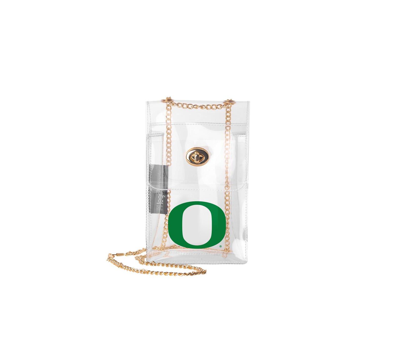 Logo Brands прозрачная сумка через плечо Oregon Ducks Clear Essential