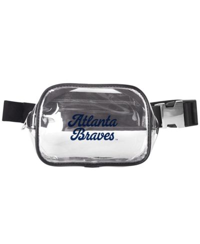 Прозрачная поясная сумка Logo Brands Atlanta Braves