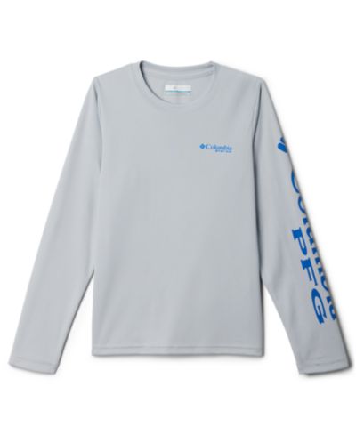 Columbia Детский Terminal Tackle Long-Sleeve T-Shirt 8-20