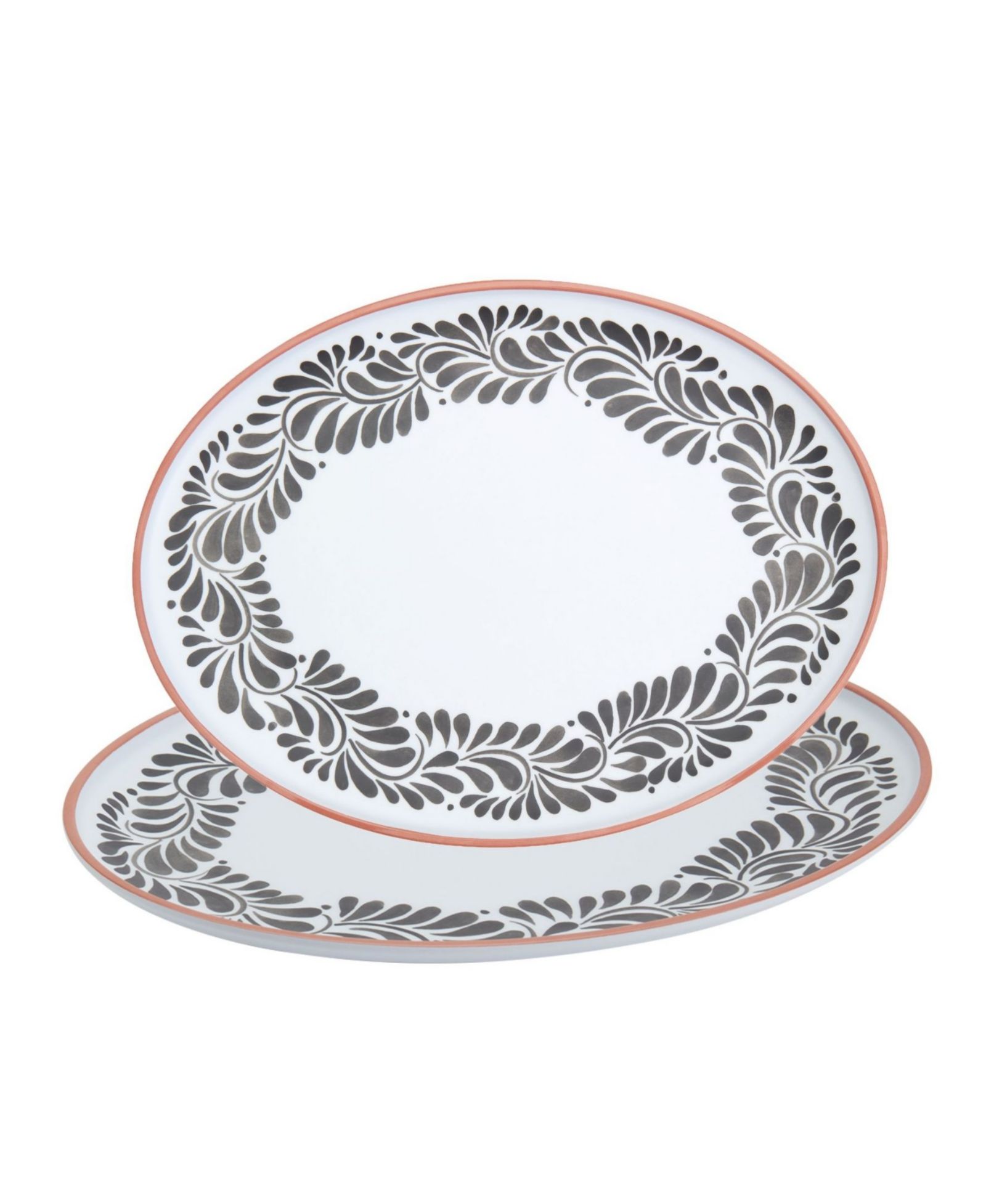 INFUSE Melamine Oval Platters, Set of 2