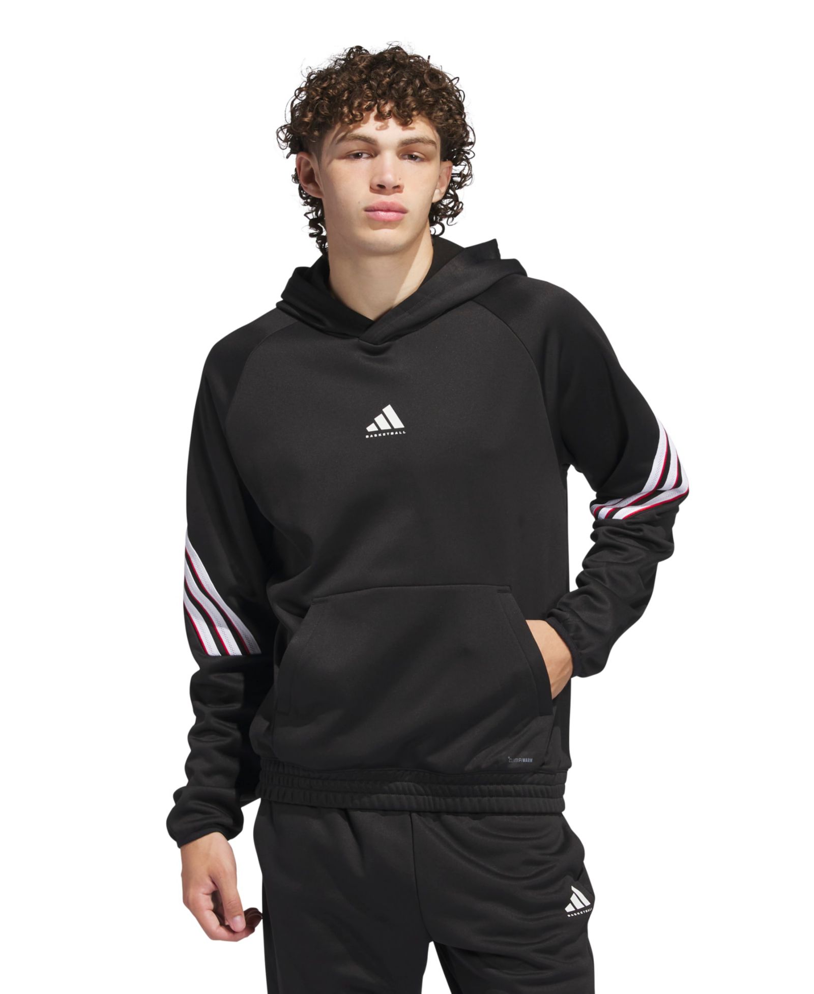 Мужское флисовое худи для баскетбола adidas Select Foundation