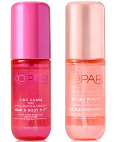 Kopari Beauty набор мистов для волос и тела Sweet Sunrise, 2 шт