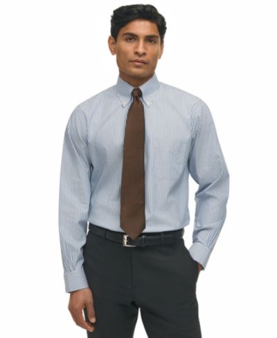 Мужская рубашка Brooks Brothers Regular-Fit Polo Button-Down Collar