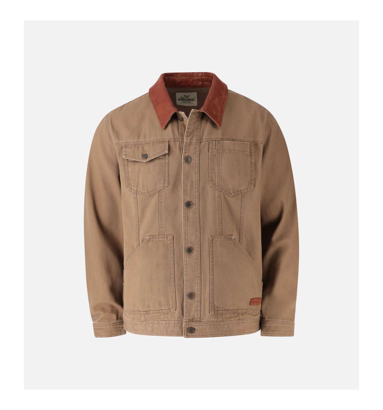 Thorogood Men's Stone Wash Canvas Trucker Jacket