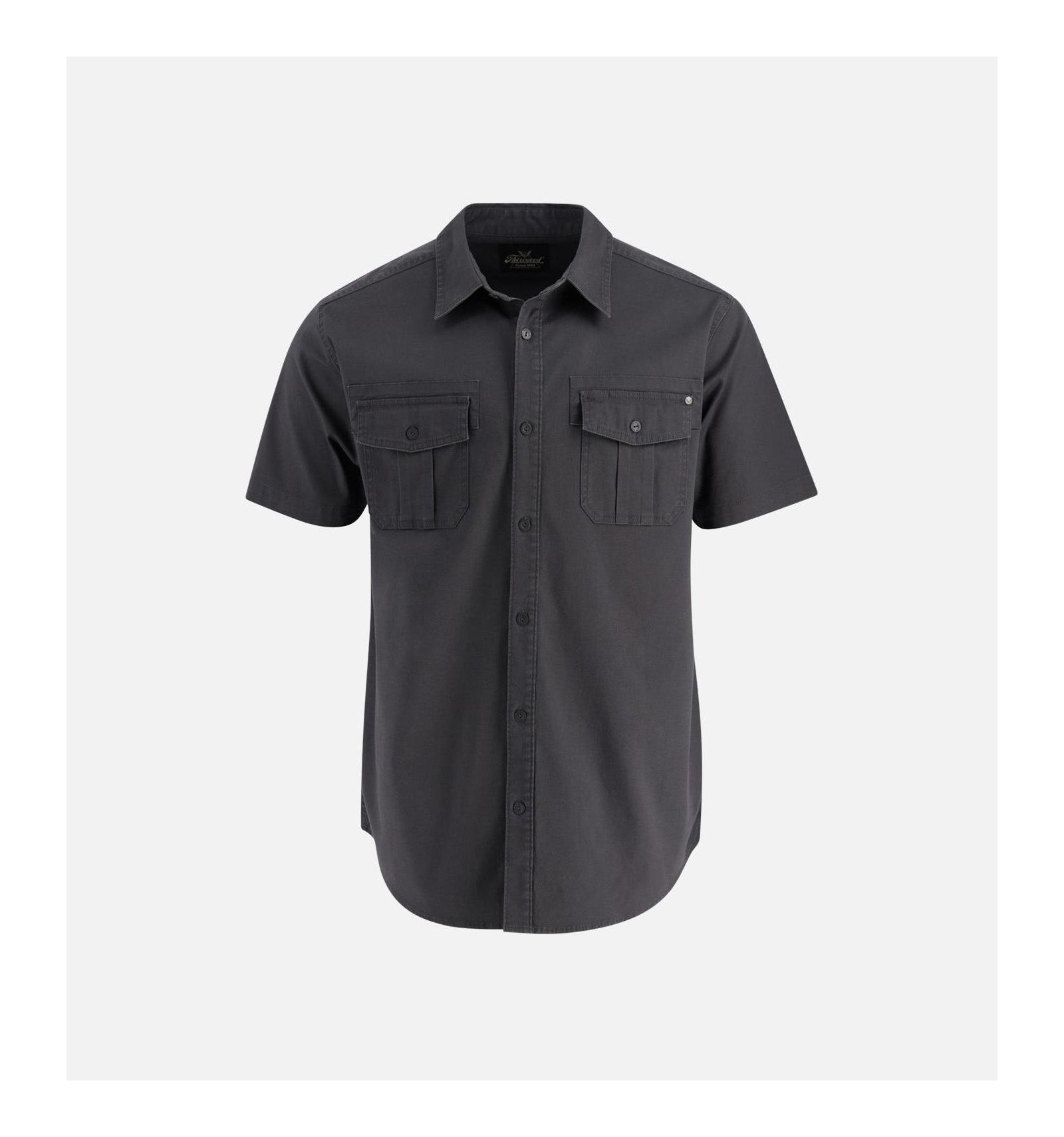 Thorogood Big & Tall Men's Short Sleeve Utility Button Up Shirt