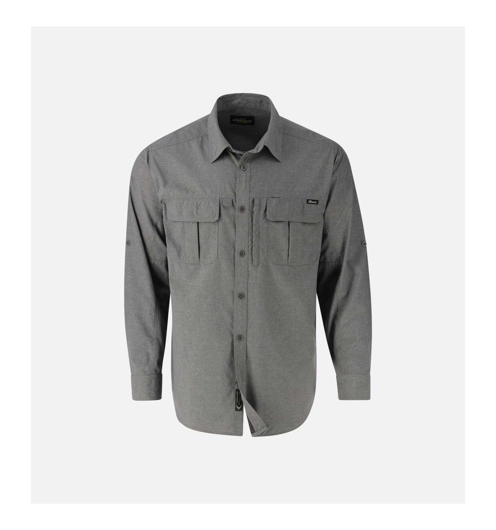 Мужская всесезонная рабочая рубашка Thorogood UPF 30+ Long Sleeve Convertible