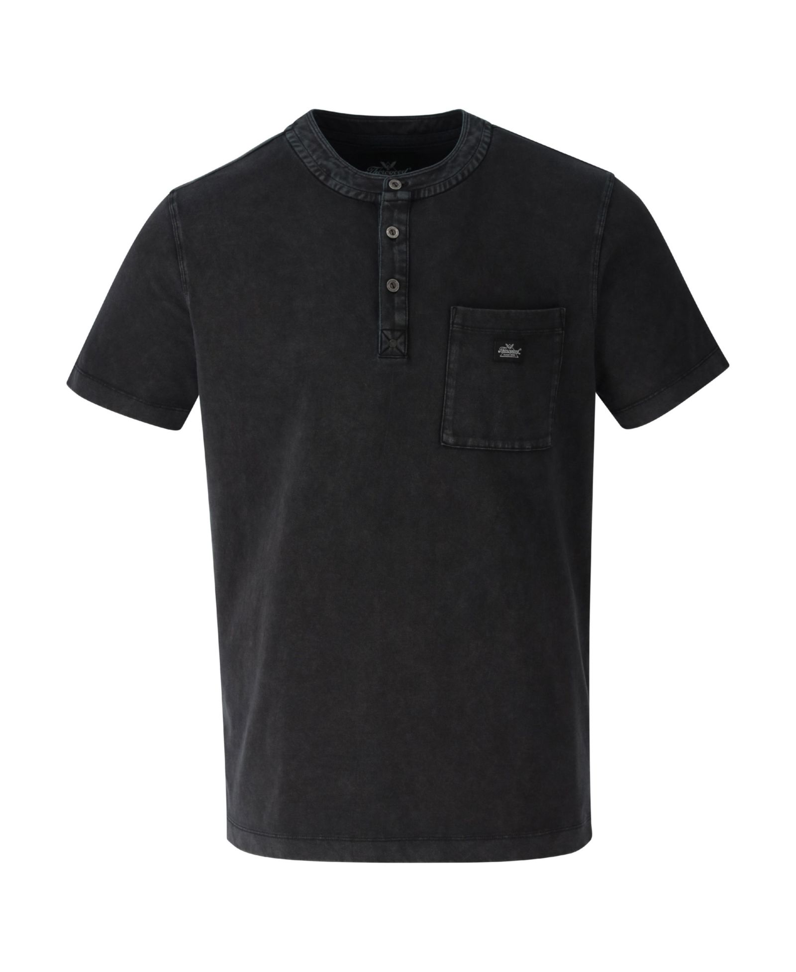 Рубашка Henley Thorogood Men's Vintage Wash с коротким рукавом