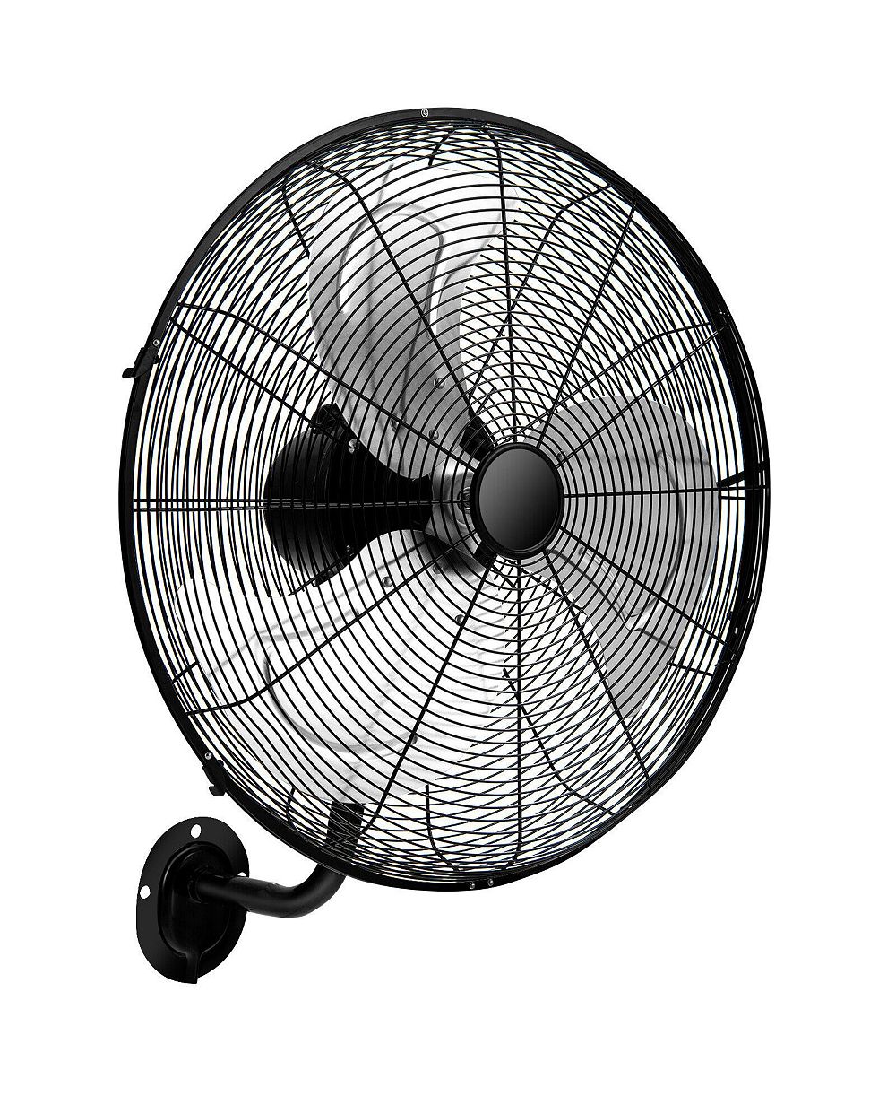 Mecale 20 Inch Industrial 3-Speed Oscillating Wall Fan with Aluminum Blades for Shop, Garage, Warehouse & Factory Wall Mount Fan