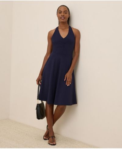 Женское платье Pact Fit & Flare Gathered Halter