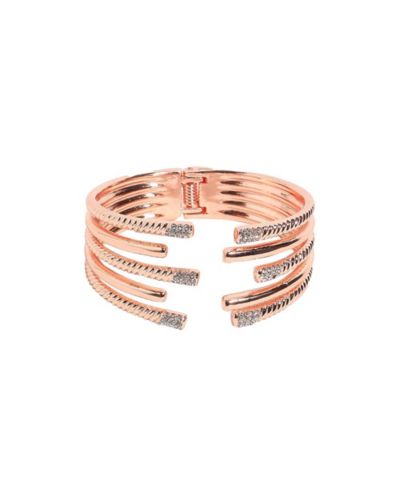 SOHI Gold Embellished Bracelet