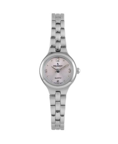 Женские часы Peugeot 22mm Round Silver