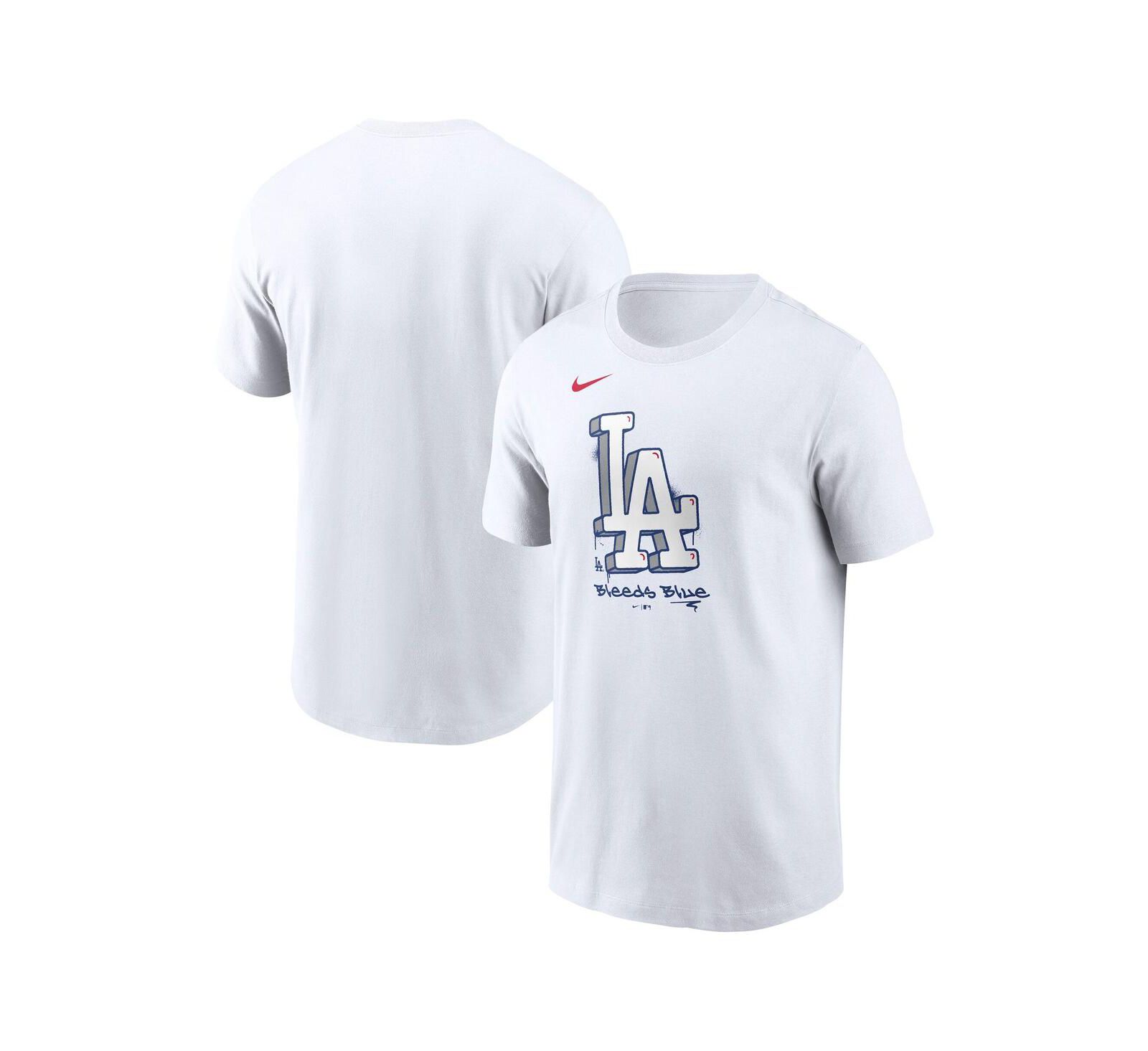 Nike Men's White Los Angeles Dodgers Local Hometown T-Shirt