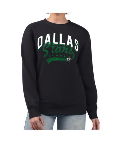Женское флисовое худи G-III 4Her by Carl Banks черное с графикой Dallas Stars