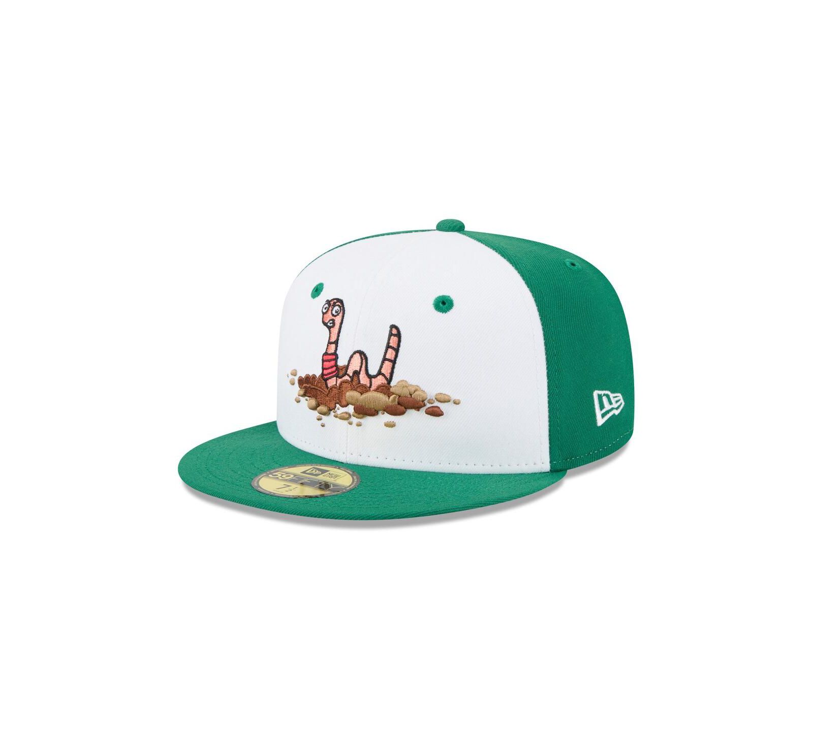 Кепка New Era Men's White Worcester Red Sox Theme Nights 59FIFTY Fitted