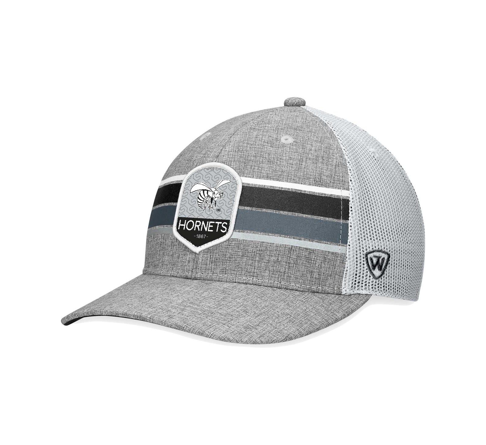 Мужская кепка Top of the World Heather Gray Alabama Crimson Tide Essential Trucker регулируемая