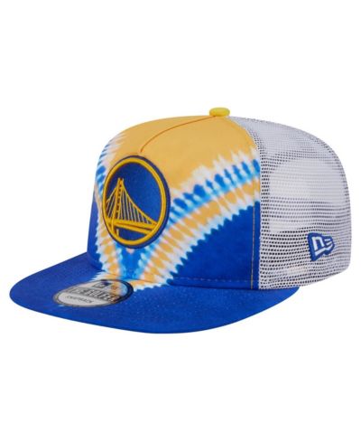 Мужская кепка New Era Golden State Warriors Throwback Dye Golfer Snapback