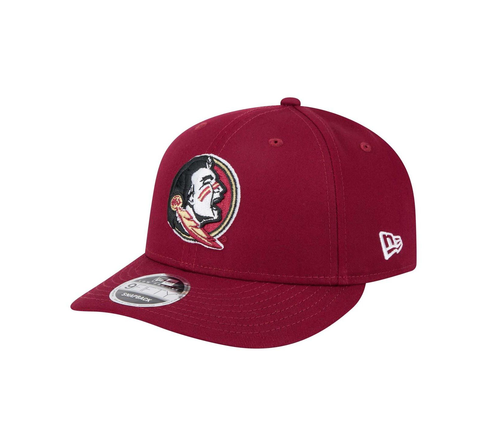 New Era Men's Garnet Florida State Seminoles Low Profile 9FIFTY Adjustable Hat