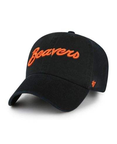 '47 Brand Men's Black Oregon State Beavers Clean Up Adjustable Hat