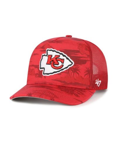 '47 Brand Men's Red Kansas City Chiefs Fiji Trucker Adjustable Hat