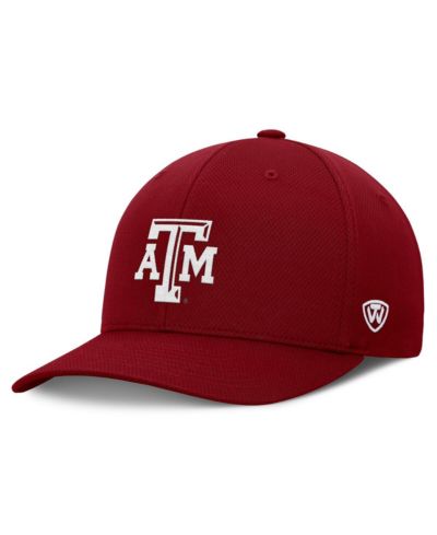 Мужская кепка Top of the World Maroon Texas A&M Aggies Reflex 2.0 Flex Fit Hat