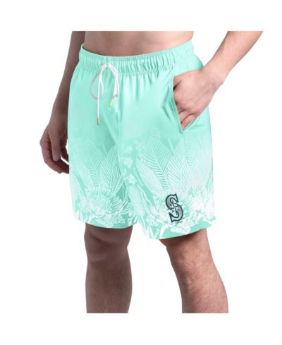 Мужские плавательные шорты Margaritaville Mint Seattle Mariners Lagoon Fiesta