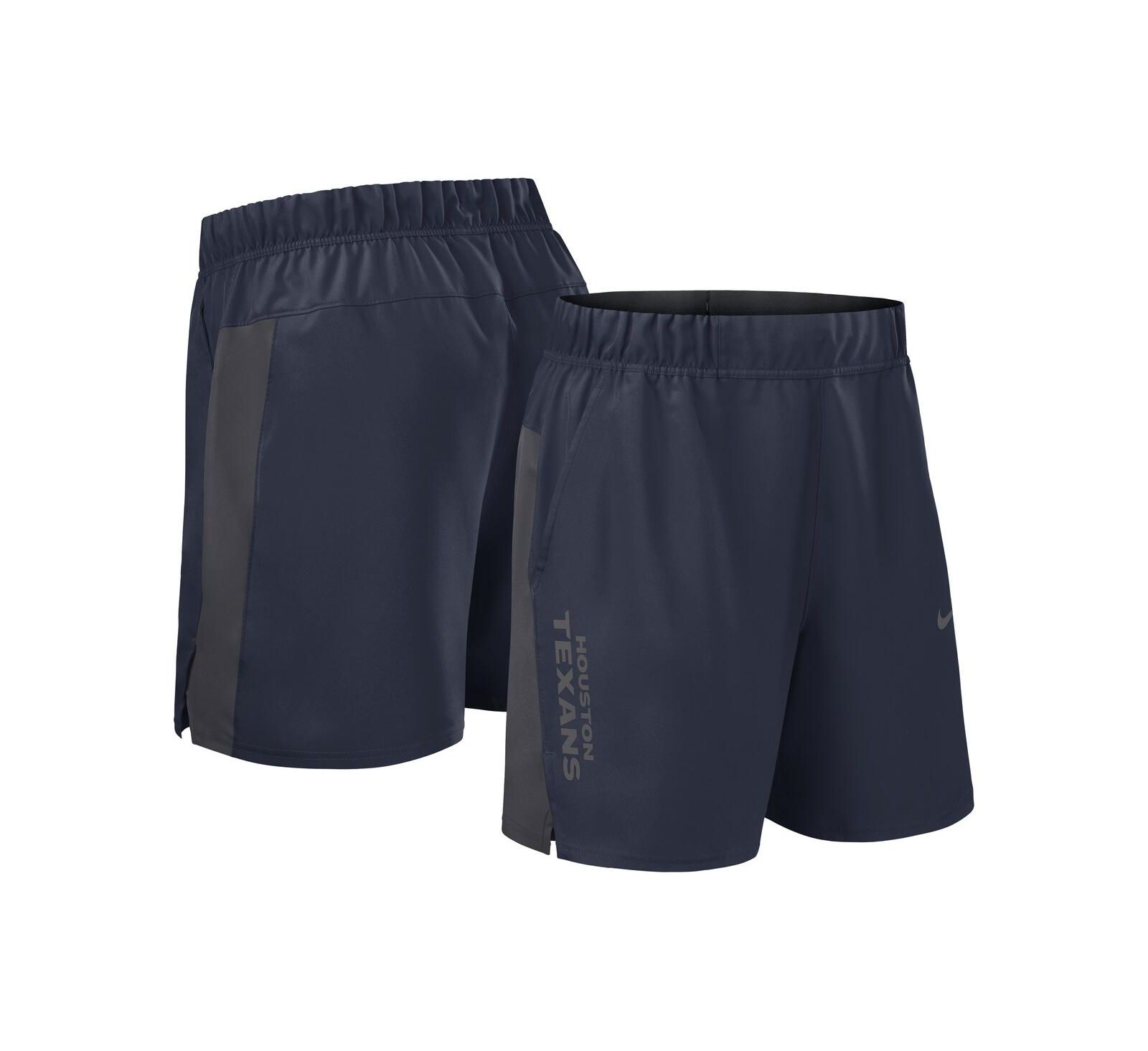 Nike Men's Navy Houston Texans Woven Victory Performance Shorts