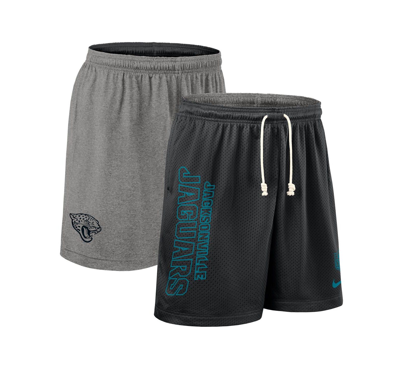 Nike Men's Black Jacksonville Jaguars Sideline Reversible Performance Shorts