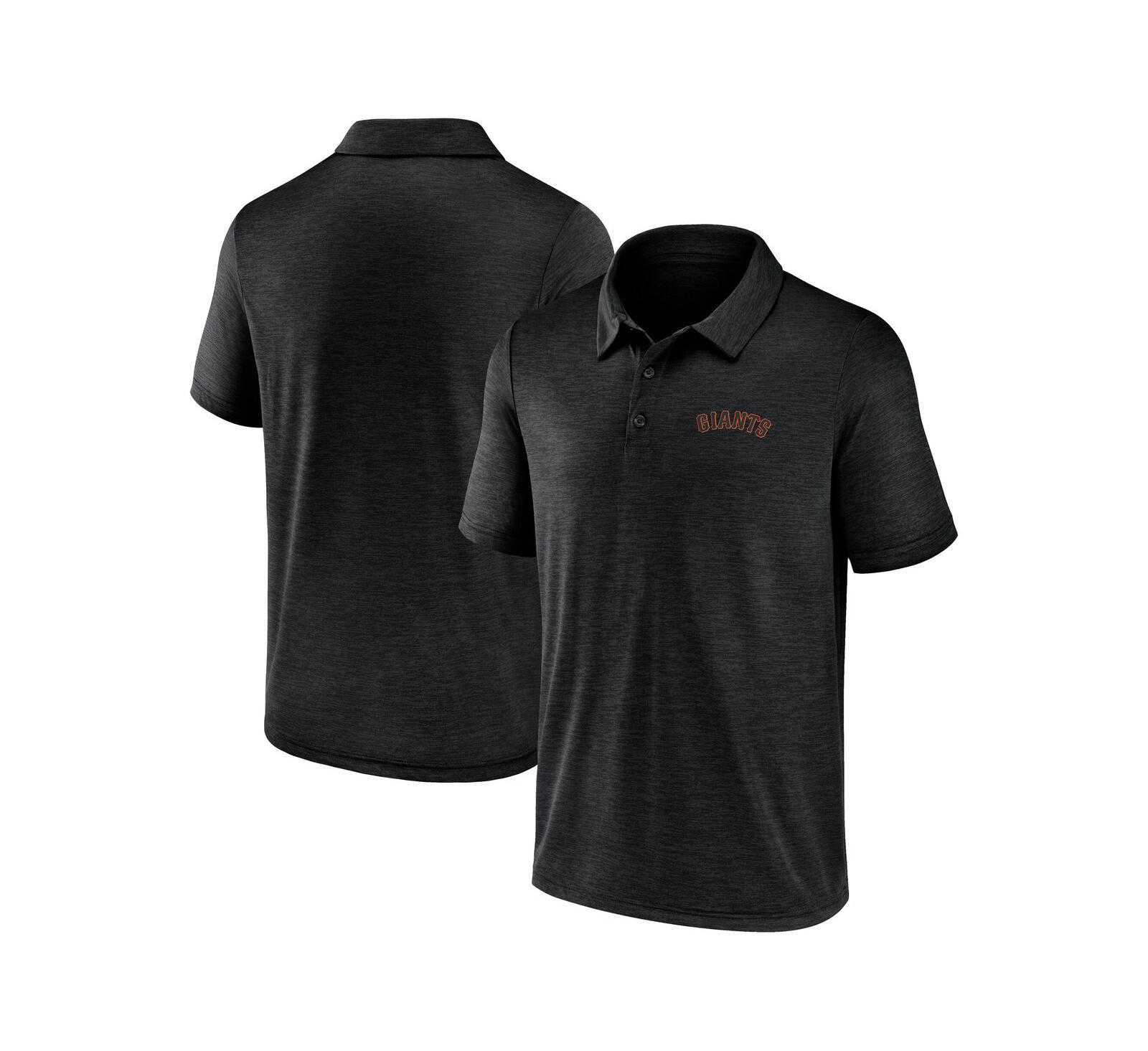 Мужское поло Fanatics San Francisco Giants Unstoppable в черном цвете