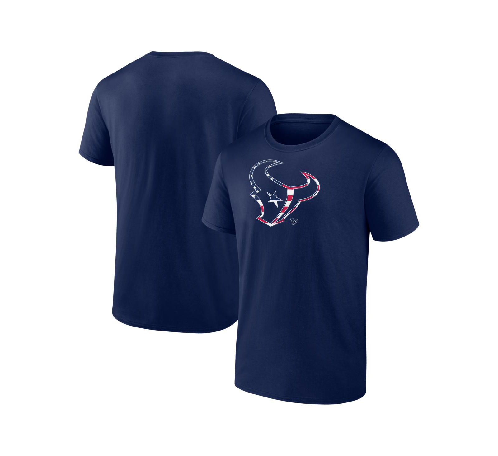 Logo Athletic Men's Navy Houston Texans Americana T-Shirt