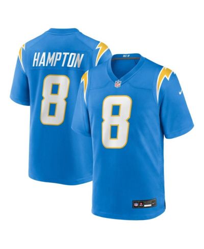 Мужская джерси Nike Omarion Hampton Los Angeles Chargers 2025 NFL Draft First Round Pick