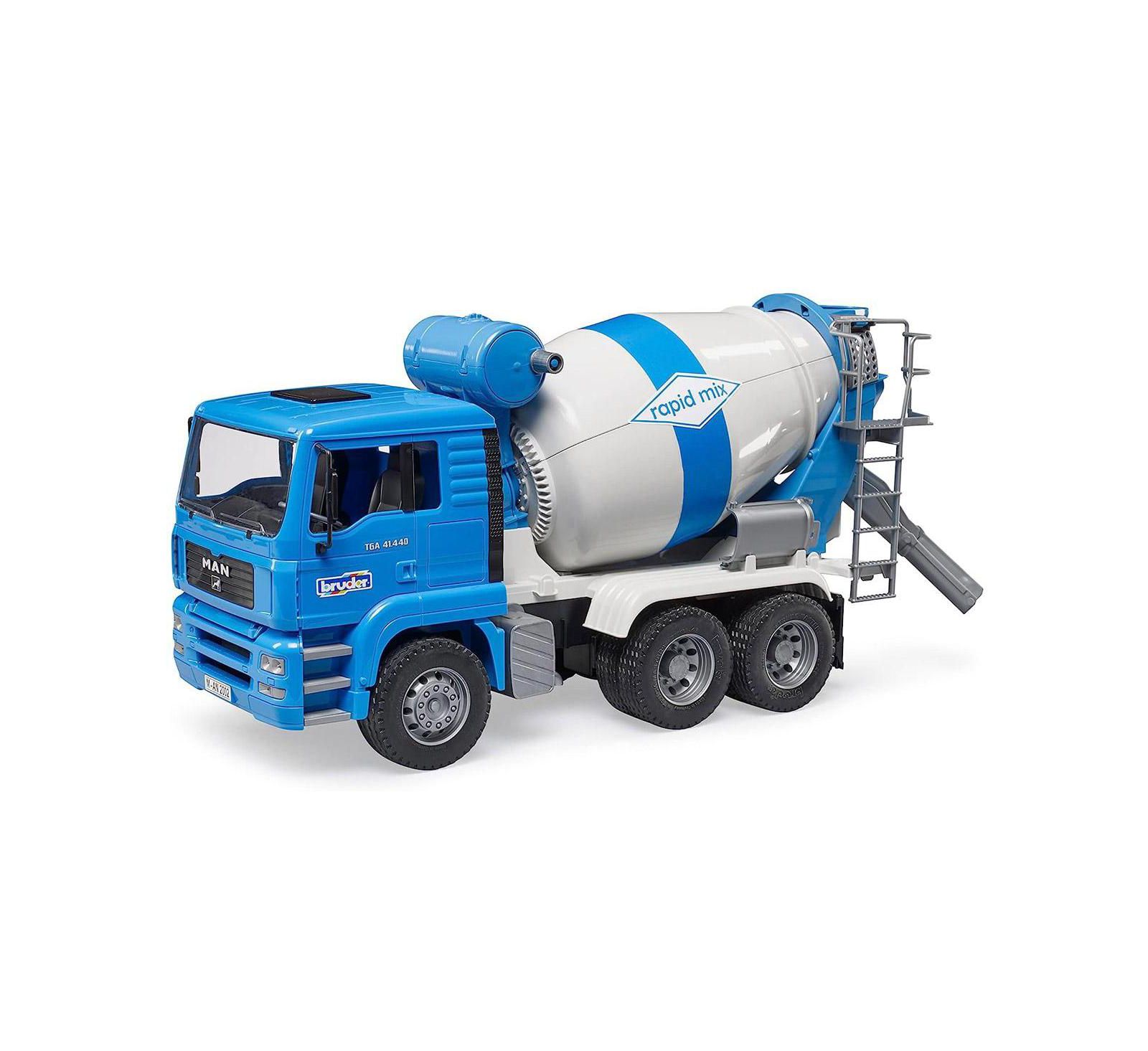 Bruder Машинка бетономешалка Man TGA Cement Mixer Truck 1/16