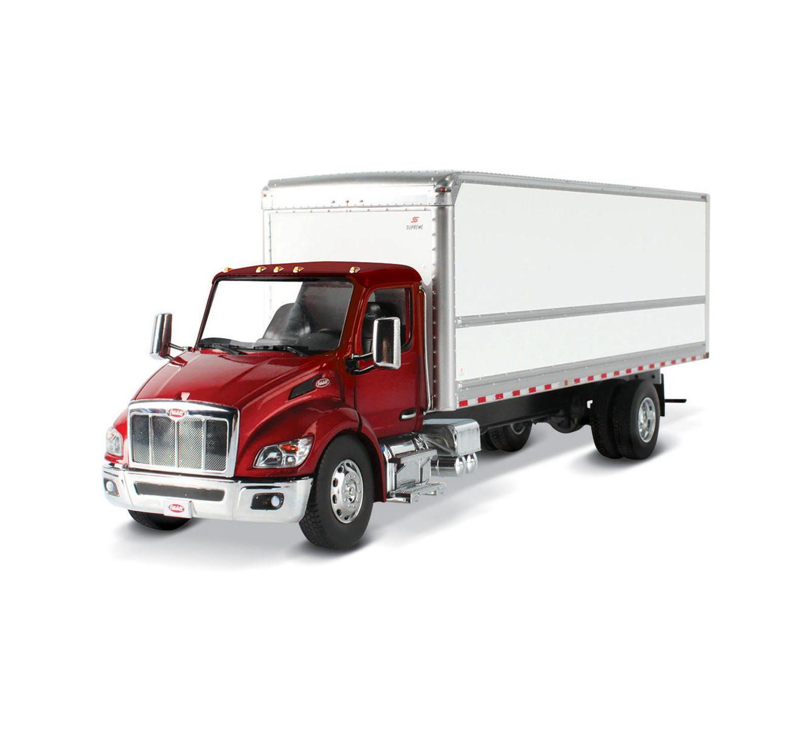Diecast Masters модель Peterbilt 536 1/32 Red с белым кузовом Supreme Signature Van