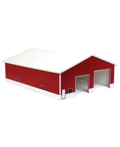 Outback Toys 1/64 Scale 2-Door Tractor or Truck Shop Garage Shed, Ages 14+