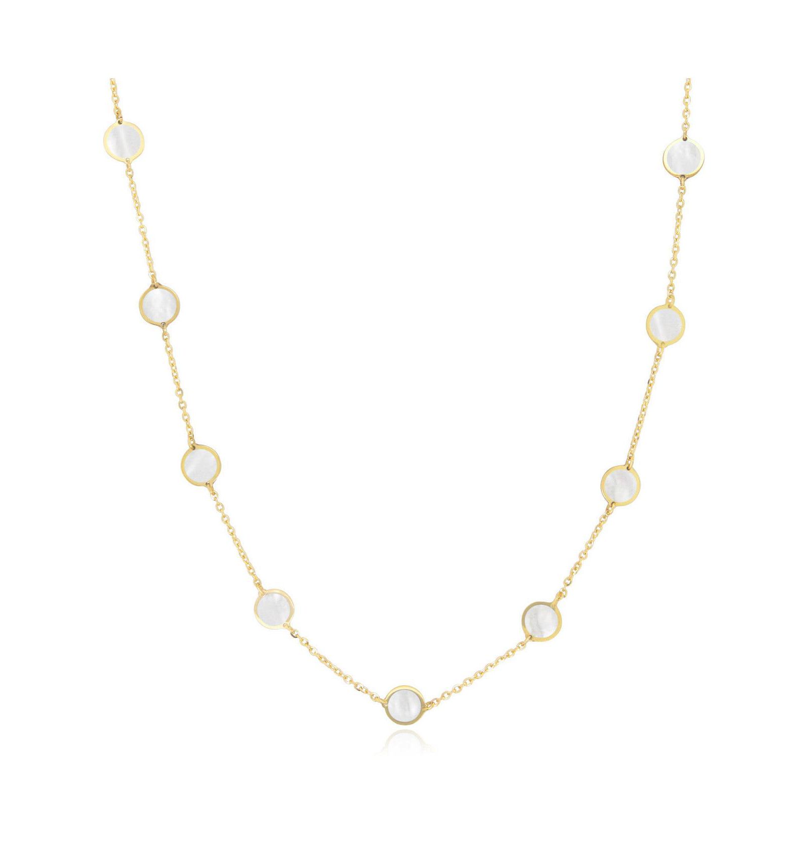 Ожерелье The Lovery Mother of Pearl Bubble Chain