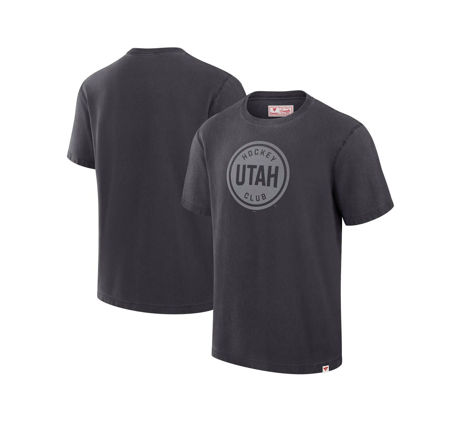 Fanatics Men's Black Utah Hockey Club Made in Canada T-Shirt