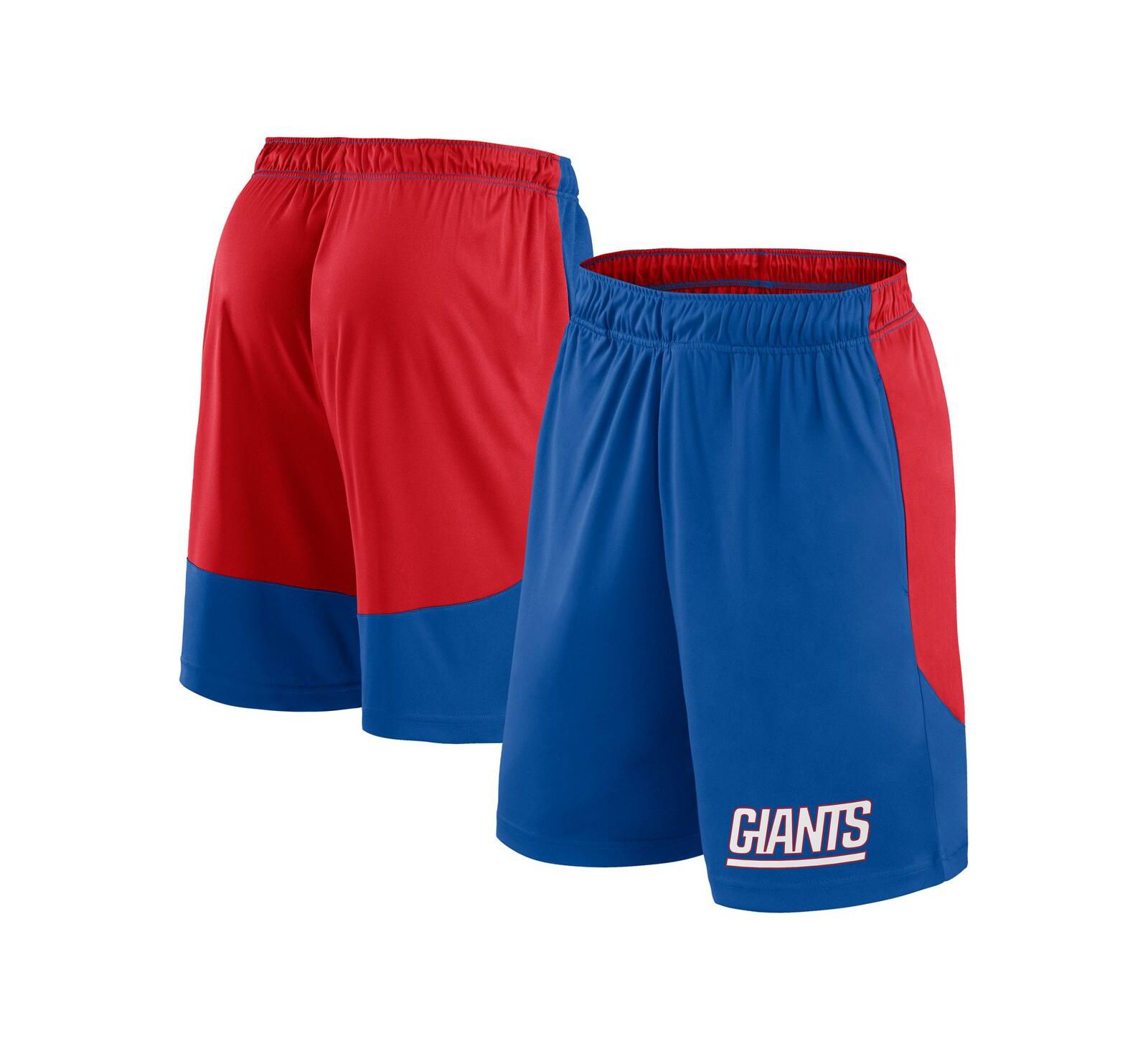 Мужские шорты Fanatics New York Giants Royal/Red Launch