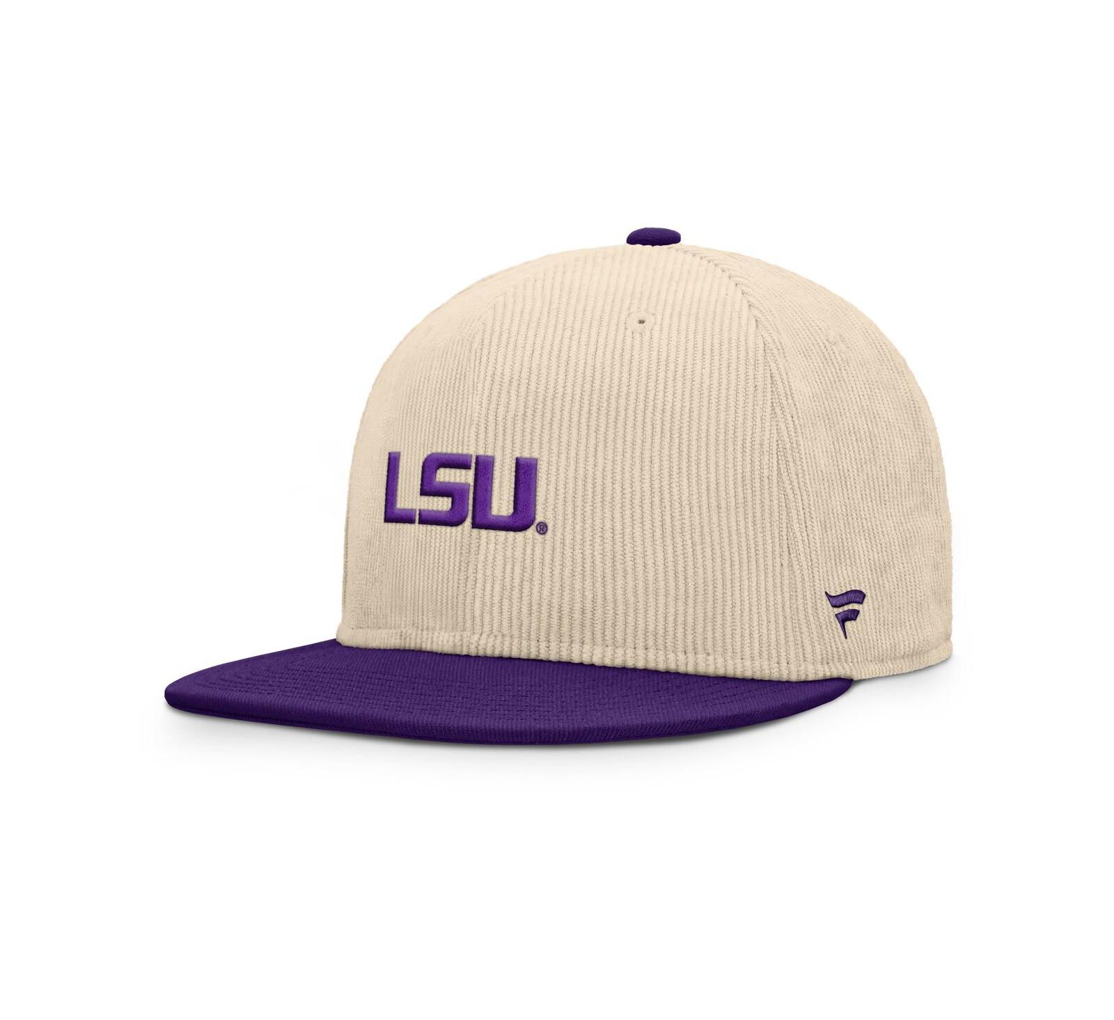 Fanatics Men's Tan LSU Tigers Catcher Snapback Hat